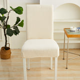Jacquard Beige Chair Cover <br>