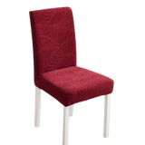 Stretch Chair Cover <br> Jacquard Burgundy
