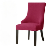 Chair cover <br> Slanted Bordeaux