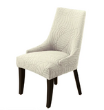 Housse de chaise Inclinée <br> Jacquard Beige