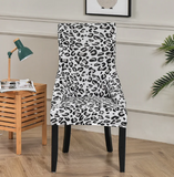 Housse de chaise <br> Inclinée Léopard