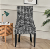 Housse de chaise Inclinée <br> Pied-de-poule