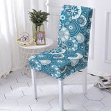 Chair cover <br> Blue Mandala