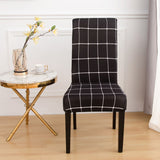 Housse de chaise <br> Monochrome Noir et Blanc