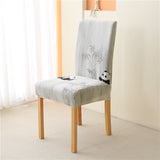 Housse de chaise panda