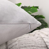 Cushion cover 60x60 <br> Light Grey Velvet