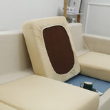Sofa Cushion Cover <br> Stretchable Beige