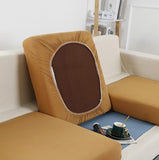 Sofa Cushion Cover <br> Stretch Camel