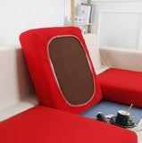 Sofa Cushion Cover <br> Stretch Red
