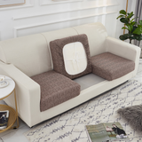 Sofa Cushion Cover <br> Light Brown Print