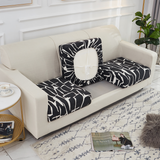Sofa Cushion Cover <br> Black Print