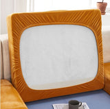 Sofa Cushion Cover <br> Mustard Yellow