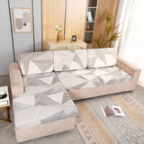 Sofa Cushion Cover <br> Geometric Grey