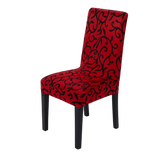 Housse de chaise <br> Arabesque Rouge