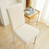 Jacquard Beige Chair Cover <br>