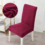 Jacquard Chair Cover <br> - Burgundy