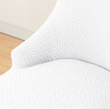 Housse de chaise <br> Inclinée Blanc