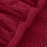 Chair cover <br> Slanted Bordeaux