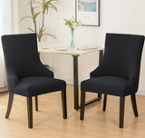 Chair Cover <br> Slanted Dark Grey