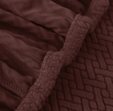 Housse de chaise <br> Inclinée Marron