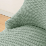 Chair cover <br> Slanted Green