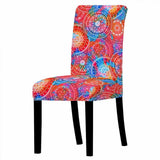Chair cover <br> Red Mandala