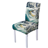 Chair cover <br> Grey Marble
