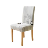 Housse de chaise panda