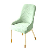 Housse de chaise scandinave avec accoudoirs vert