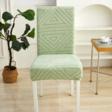 Housse de chaise <br> Triangle Vert