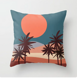 Housse de coussin 45x45 <br> Coucher de Soleil