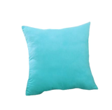 Housse de coussin 60x60 <br> Bleu Turquoise