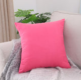 Housse de coussin 60x60 <br> Rose