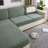 Sofa Cushion Cover <br> Stretchable Green