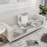 Sofa Cushion Cover <br> Geometric Grey