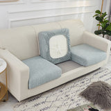 Housse de Coussin Canapé <br> Imprimé Gris Clair