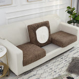 Sofa Cushion Cover <br> Brown Print
