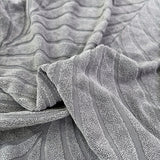 Housse de Coussin Canapé <br> Jacquard Antidérapante Gris