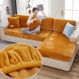 Sofa Cushion Cover <br> Mustard Yellow