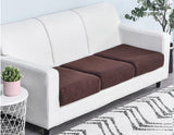 Housse de Coussin Canapé <br> Marron Foncé