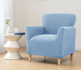 Housse fauteuil Scandinave <br> Bleu Ciel