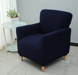 Housse fauteuil Scandinave <br> Bleu Nuit