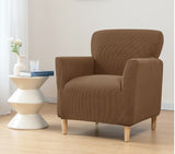 Housse fauteuil Scandinave <br> Café