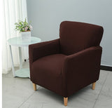 Housse fauteuil Scandinave <br> Marron