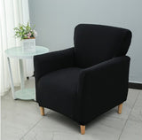 Housse fauteuil Scandinave <br> Noir