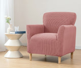 Housse fauteuil Scandinave <br> Rose Nude