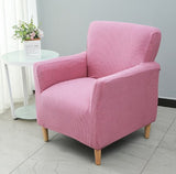 Housse fauteuil Scandinave <br> Rose