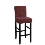 Housse de Tabouret <br> Imprimée Rouge