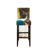 Housse de Tabouret <br> Marbrée