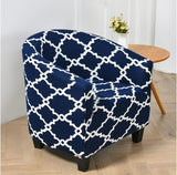 Housse fauteuil Cabriolet <br> Extensible Bleu Marine